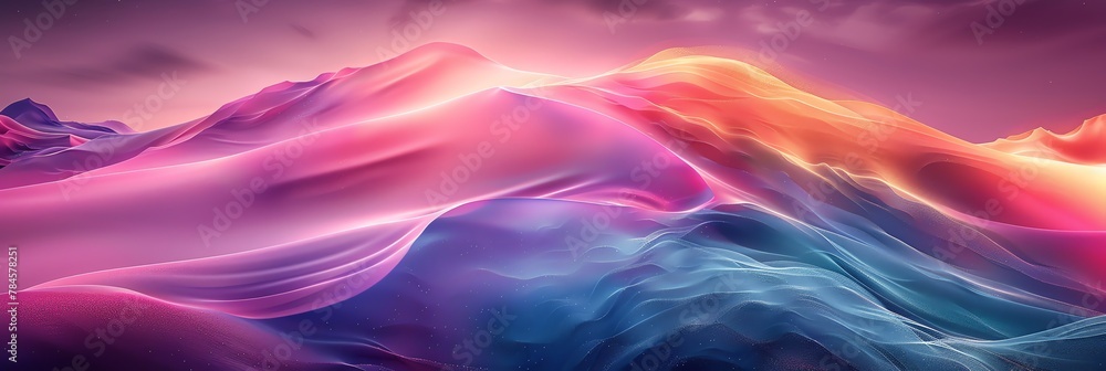 Abtract, intersecting arcs of light, makro, vivid tones of green and pink purple black, on a backdrop of swirling pastels, silky and smooth surface Abtract, intersecting arcs of light, makro, vivid tones of green and pink purple black, on a backdrop of swirling pastels, silky and smooth surface
