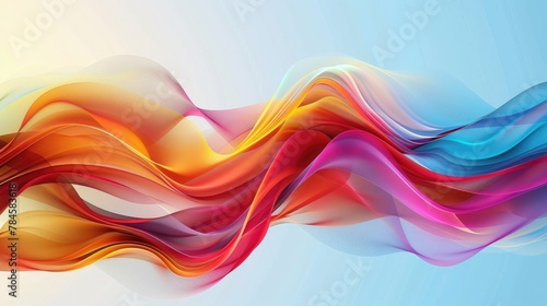 Abstract colorful wave poster for wallpaper, business card, cover, poster, sign,