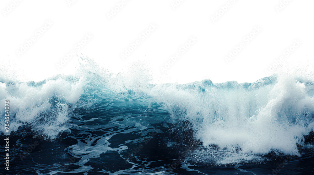 ocean wave on white background ocean wave on white background