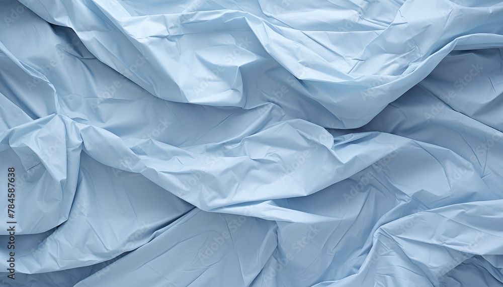 Fototapeta premium blue crumpled paper