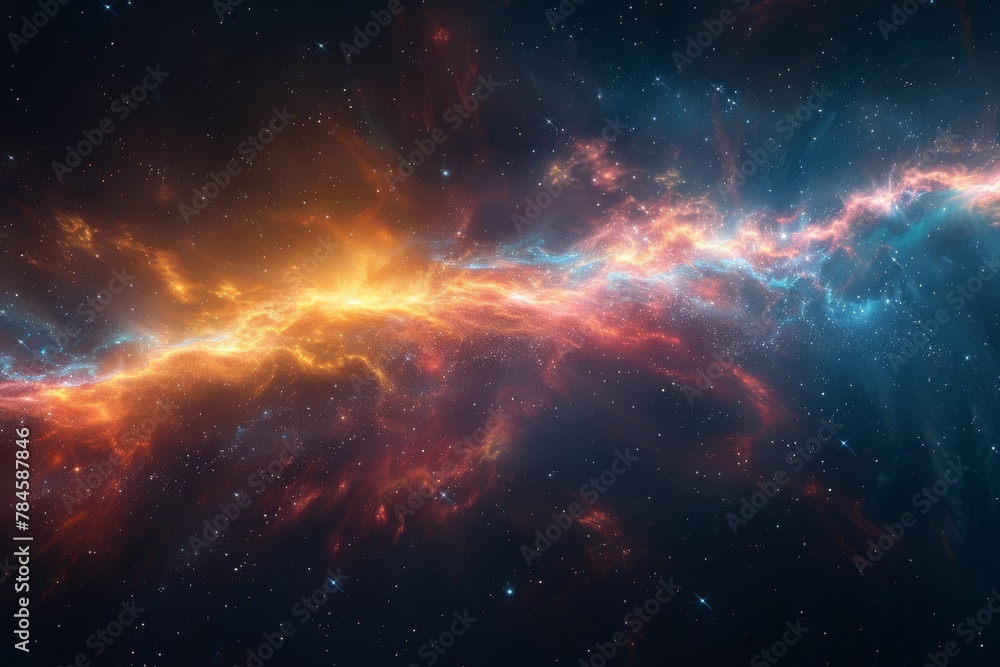 Fototapeta premium Stunning Galaxy