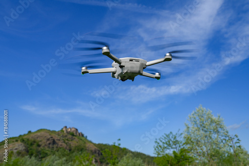 Image of a mini drone 
