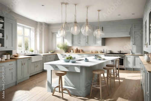 modern kitchen interior