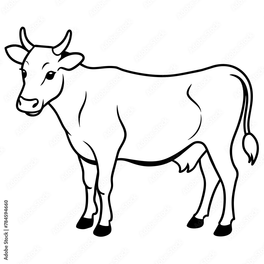   cat vector illustration.
