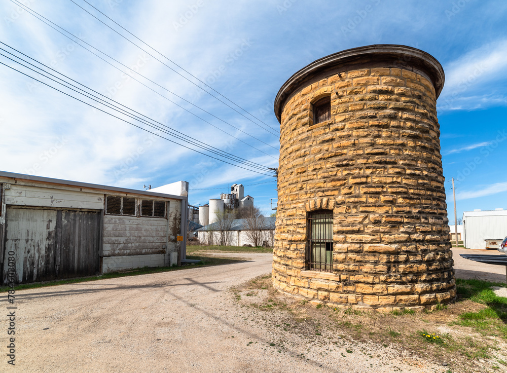 Historic Silo Used As Town Jail