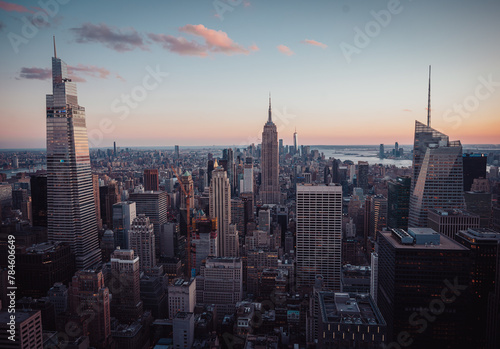 Aerial view of New York Skyline © Aitor