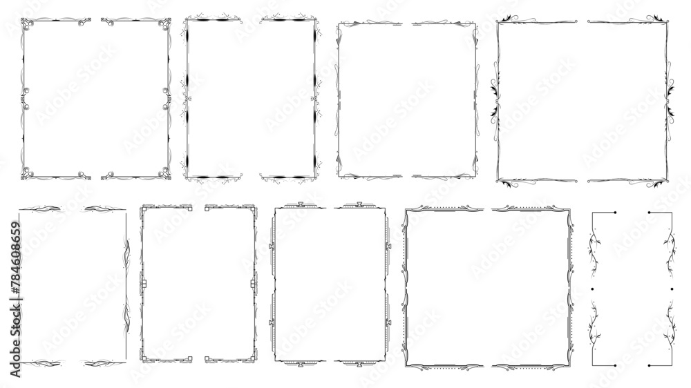Set Black Simple Line Collection Different Doodle Brackets, Parentheses, Braces Elements Vector Design Style Sketch Isolated Illustration For Banner Set Black Simple Line Collection Different Doodle Brackets, Parentheses, Braces Elements Vector Design Style Sketch Isolated Illustration For Banner