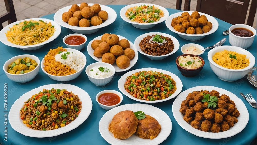 Eid-food-with-the-white-playayground-dishes