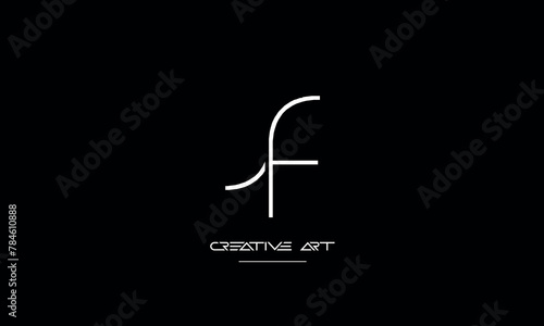 FS, SF, F, S abstract letters logo monogram