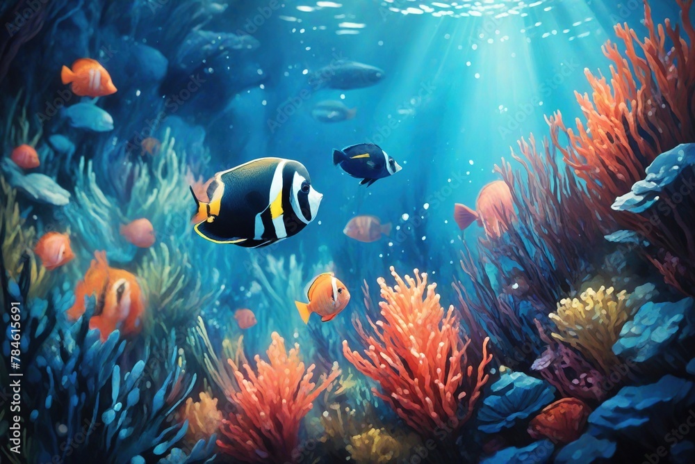 Fototapeta premium Artistic background