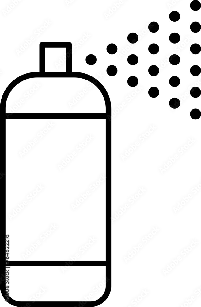 Spray vector icon. Spray icons set of water or air sprayer nozzle for paint aerosol or deodorant spray. Simple black spray cloud symbols - vector. Spray vector icon. Spray icons set of water or air sprayer nozzle for paint aerosol or deodorant spray. Simple black spray cloud symbols - vector.
