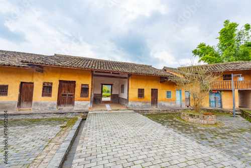 Guanxi enclosed house in Ganzhou, Jiangxi, China © hu