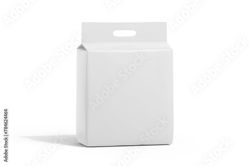 Blank Image Baby Diaper Isolated 3d Rendering   photo