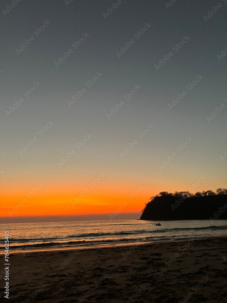 Fototapeta premium sunset over the sea