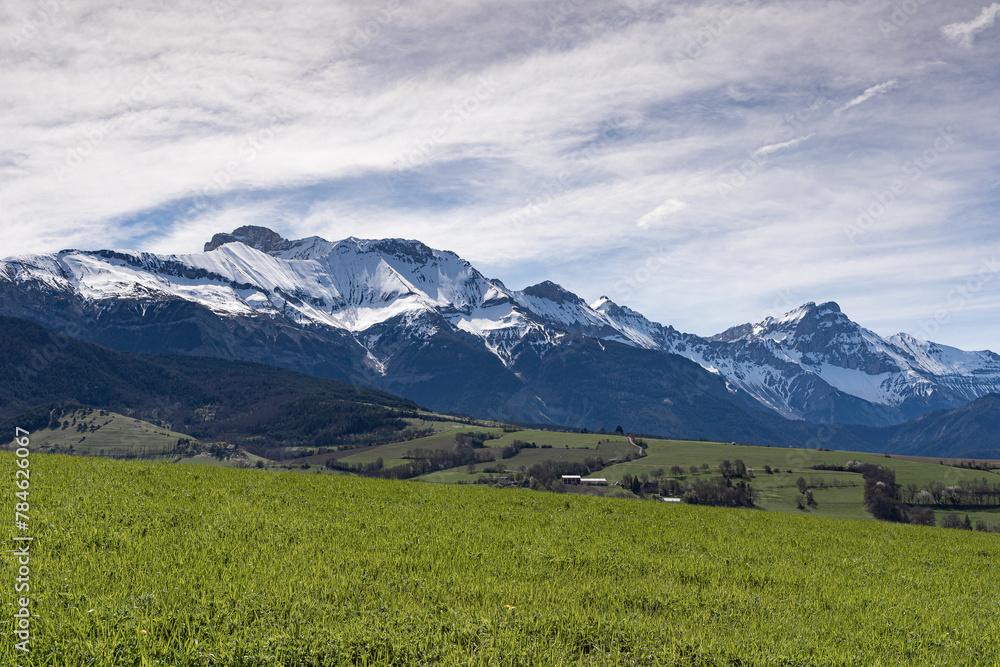 Massif du Dévoluy (France - Alpes) Massif du Dévoluy (France - Alpes)