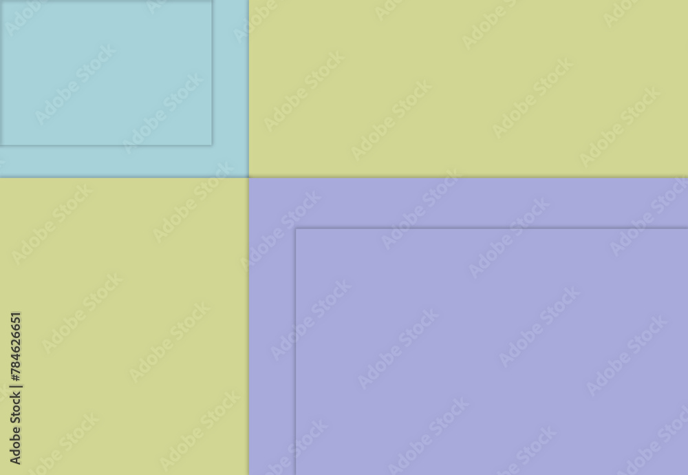 Fototapeta premium Colorful modern abstract decorative cover design with geometric shapes