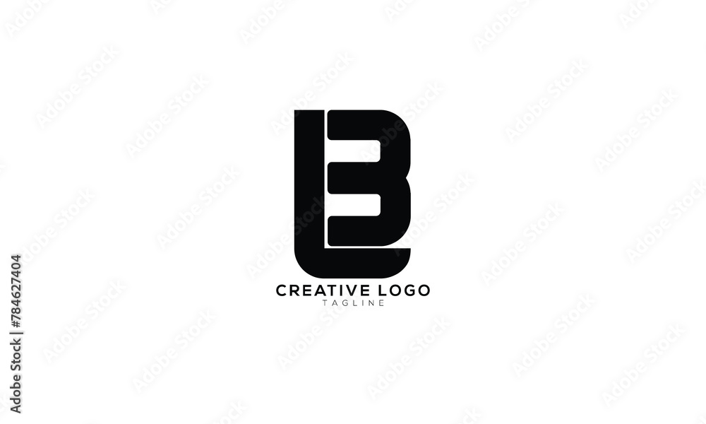 LB BL L3 3L Abstract initial monogram letter alphabet logo design LB BL L3 3L Abstract initial monogram letter alphabet logo design