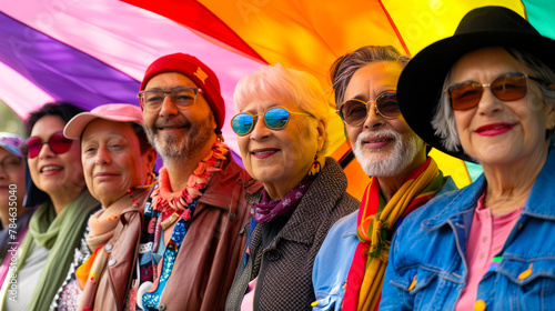 Pride Diversity Rally with Middle-Aged Participants  © Creative Valley