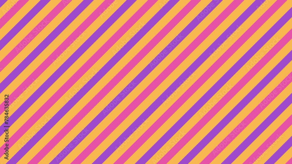 Retro Waves Loop Animation in Flat Design Retro Waves Loop Animation in Flat Design