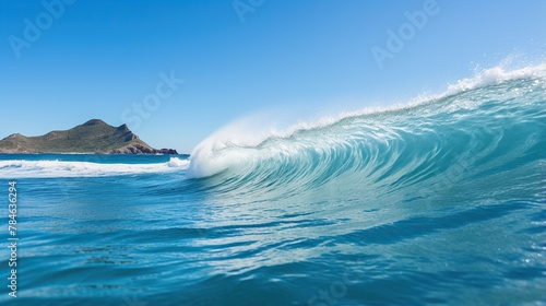 Sea Water Waves closeup