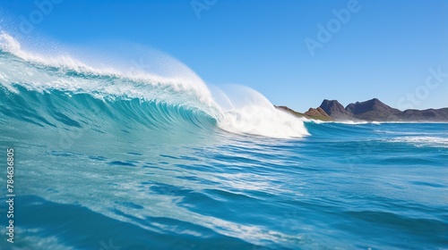 Sea Water Waves closeup © elli_