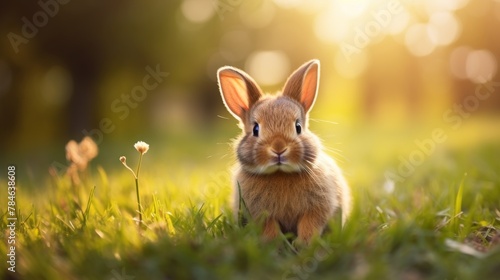 cute animal pet rabbit or bunny smiling and laughing isolated with copy space for easter background, rabbit, animal, pet, cute, fur, ear, mammal, background, celebration