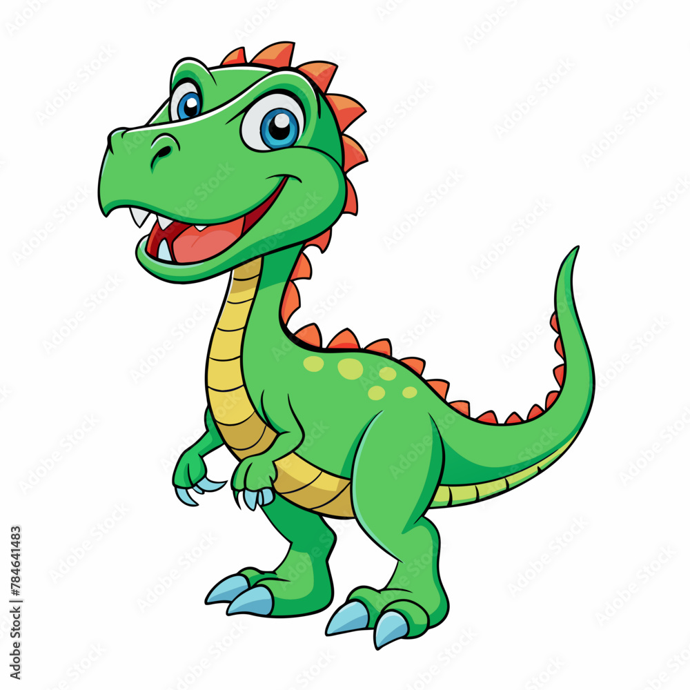 Obraz premium illustration of dinosaur