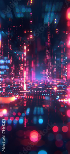  Neon Matrix Glitch Background   Amazing and simple wallpaper  for mobile