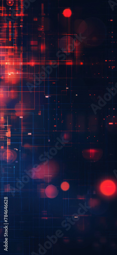 Cybernetic Grid Abstraction  Amazing and simple wallpaper  for mobile