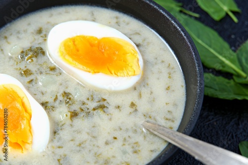 Sorrel Soup With Egg