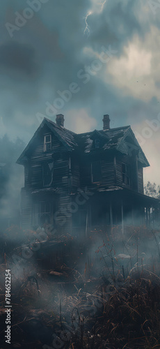 Mysterious Haunted Mansion Atmosphere, Amazing and simple wallpaper, for mobile