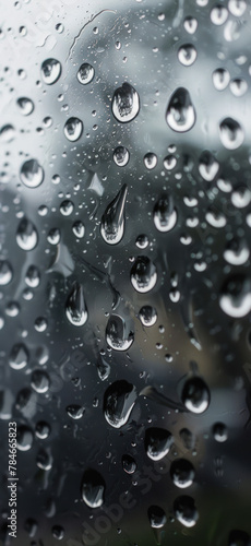 Raindrops on a Glass Window, Amazing and simple wallpaper, for mobile