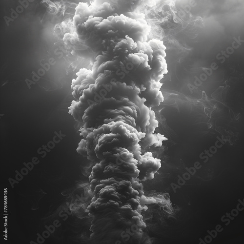 clouds over the sea