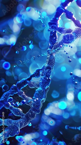 Visuals showcasing biotechnology's application in medicine illustrate gene editing, personalized medicine, drug discovery, and diagnostics, highlighting its transformative impact on healthcare.