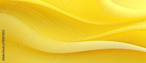 Yellow abstract background with smooth lines in it.