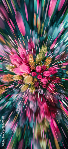 Vibrant Explosion Wallpaper Artistic Vision, Amazing and simple wallpaper, for mobile