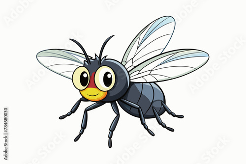 blackfly vector illustration