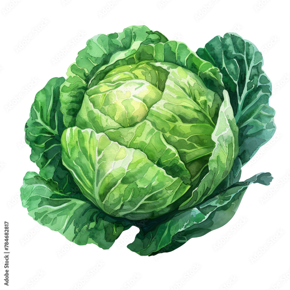 Obraz premium vegetable - Cabbage also contains compounds called glucosinolates, which have been linked to various health benefits, including reduced inflammation and improved digestive health.