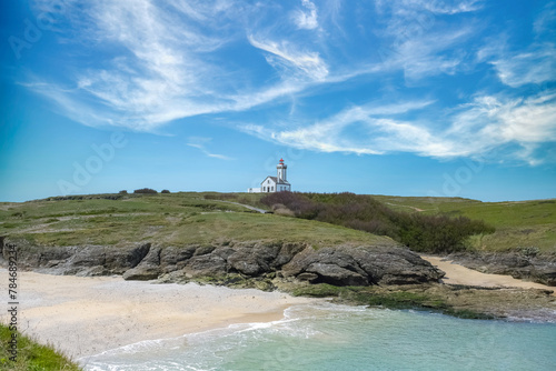 Belle-Ile in Brittany, the lighthouse 