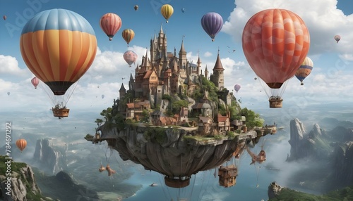 A Fantastical Kingdom Where The Residents Travel B