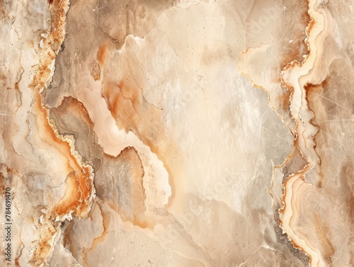 A captivating geode pattern in warm earth tones, perfect for creating an inviting atmosphere in interior design or as a background for organic product branding.