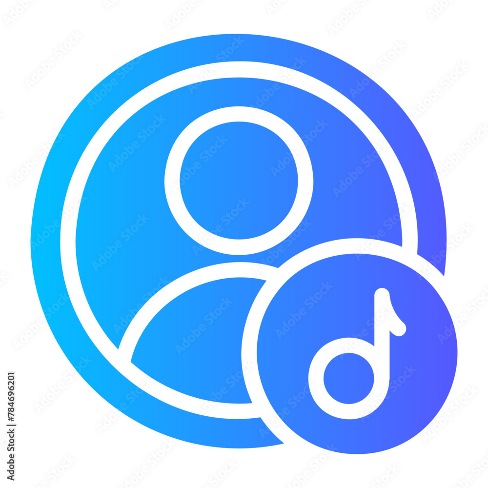 user gradient icon