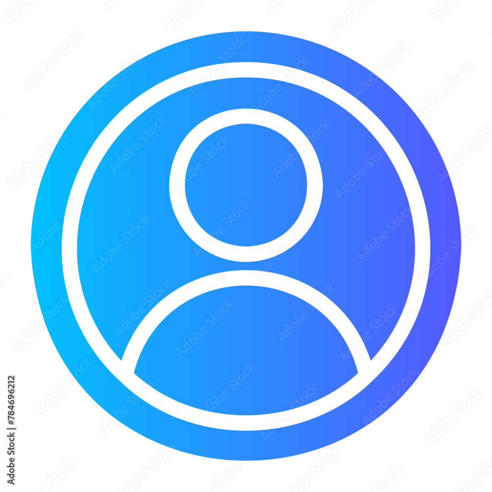user gradient icon user gradient icon