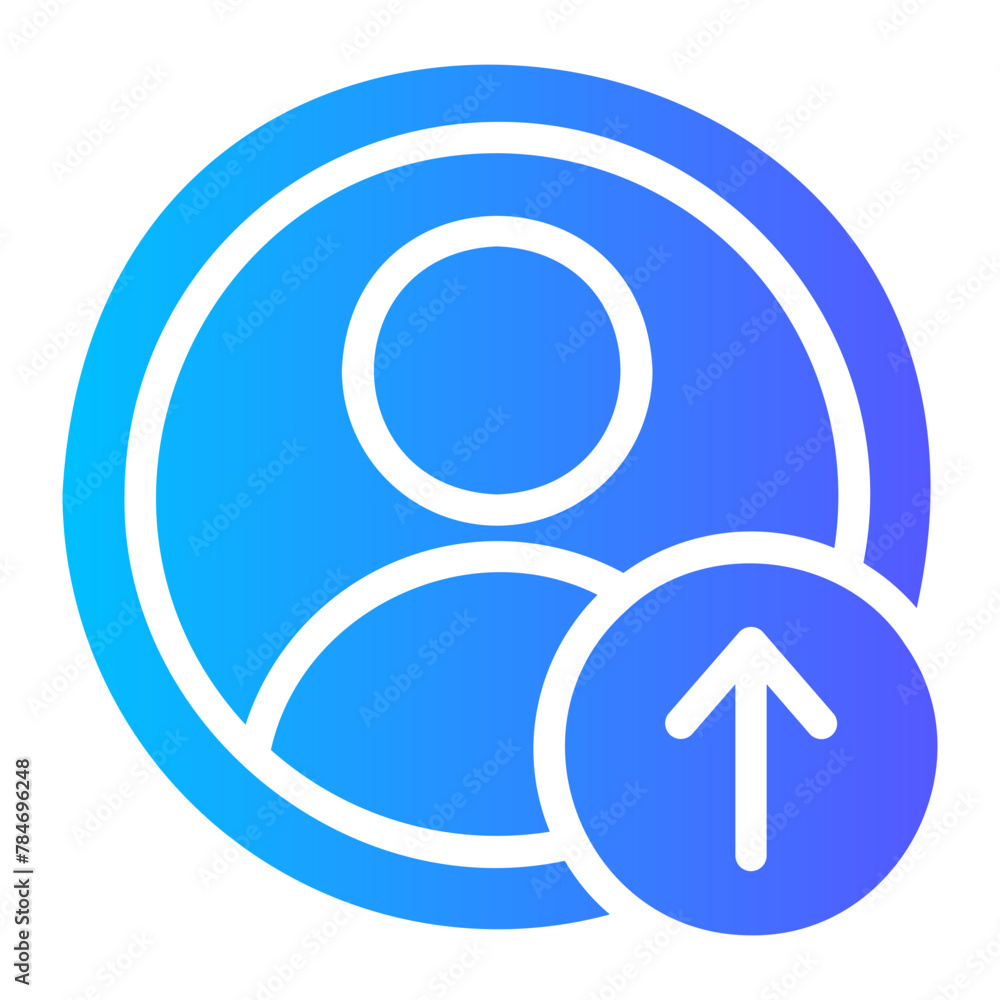avatar gradient icon avatar gradient icon