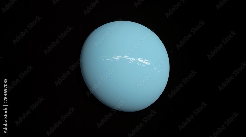 Fototapeta premium Uranus planet generative ai