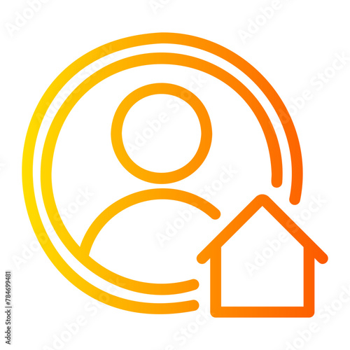 home owner gradient icon