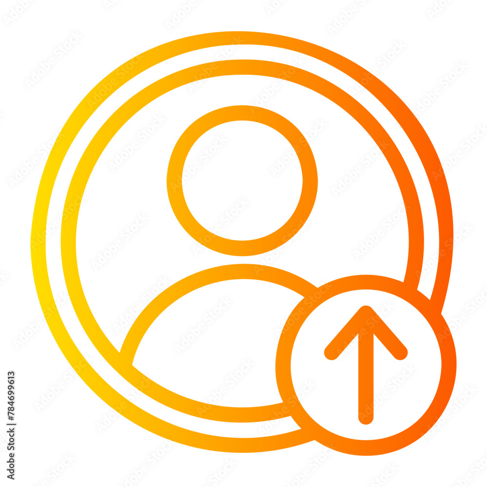 avatar gradient icon avatar gradient icon