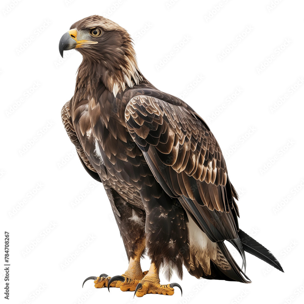 Obraz premium eagle isolated on transparent background