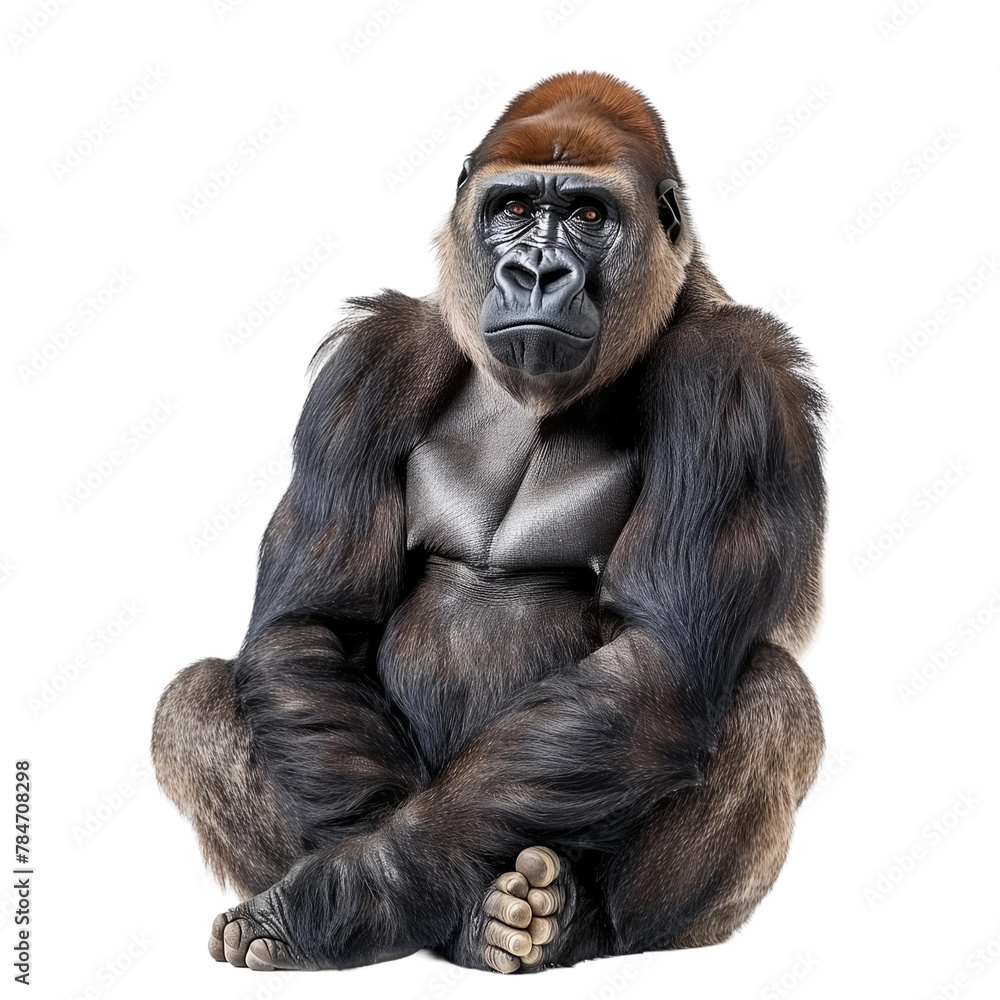 gorilla isolated on transparent background gorilla isolated on transparent background