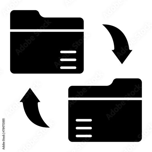 File Transfer Icon Design